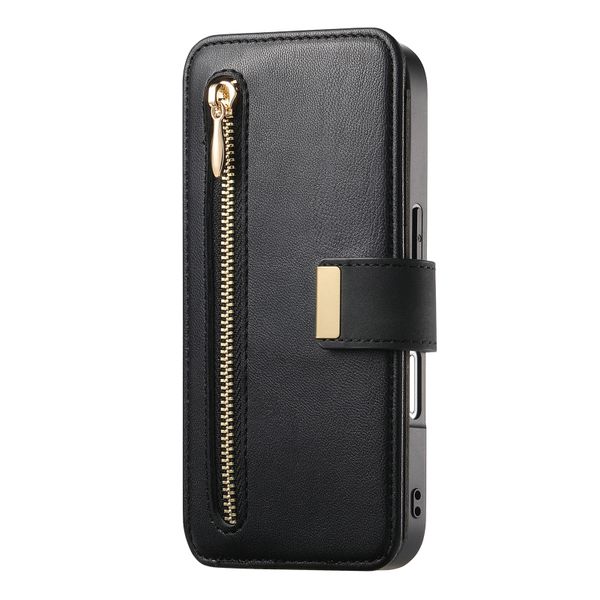 MagSafe 2-in-1 Quick-Release Leather Phone Case Compatible with Galaxy S25
