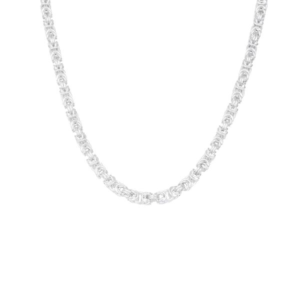 7mm X 45cm Anchor Silver Choker