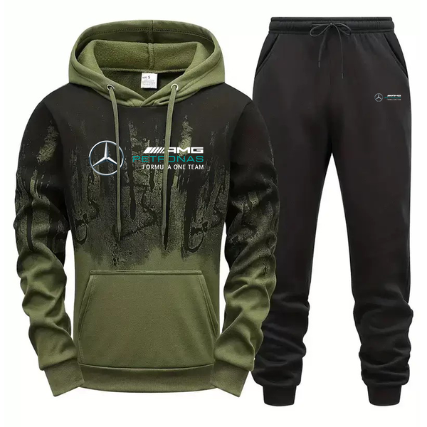 Inspired Benz Pirates Hoodie and Jogger Set