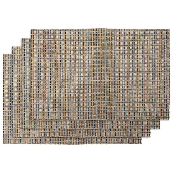 Regent Place Mats Woven Wheat Pvc, 4 Pack (300X450Mm)
