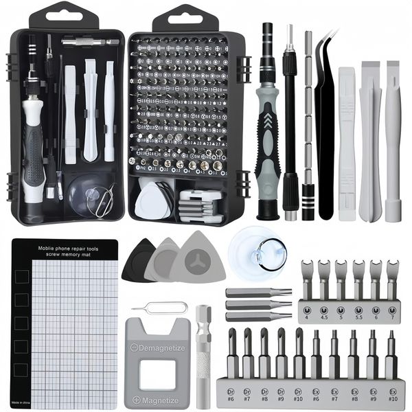 138 in 1 Precision Screwdriver Set Small Magnetic Repair Tool Set