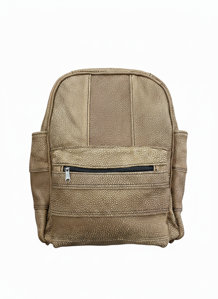 Premium Brown Leather Backpack for Men &amp; Women - Durable Travel &amp; Work Bag