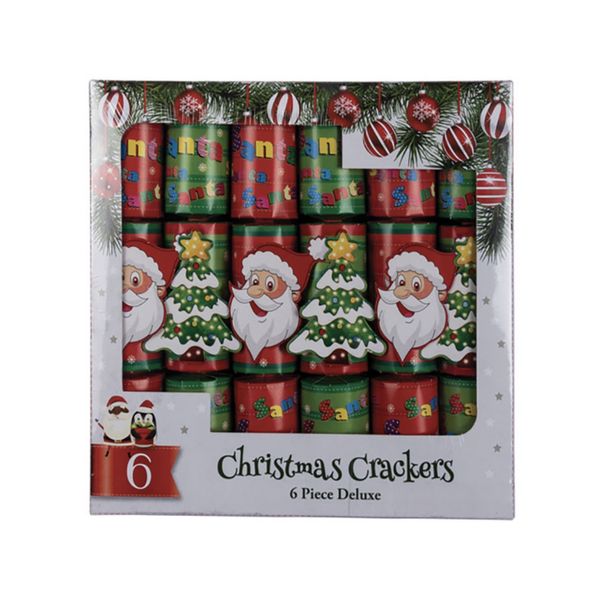 Christmas Crackers Deluxe - 6 Piece
