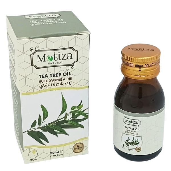 Motiza Natural Tea Tree Oil - 30ml (Melaleuca Alternifolia) - 100% Pure