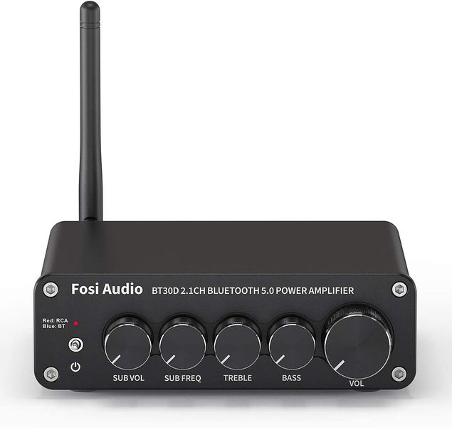 Fosi Audio BT30D Bluetooth 5.0 Stereo Audio Receiver Amplifier