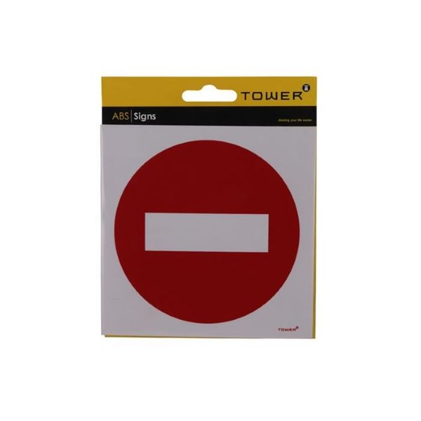 No Entry Sign 150 x 150mm SIGNNE