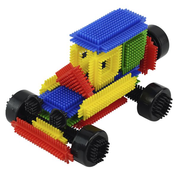 Greenbean Bristle Blocks: 24 Pieces