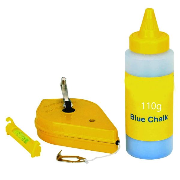 15m Chalk String Line Reel Layout Set