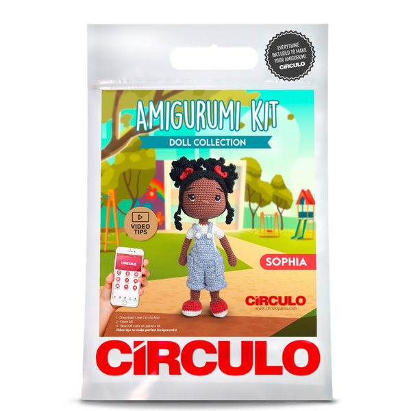 Circulo Amigurumi Kit - Sophie Crochet Doll DIY Set