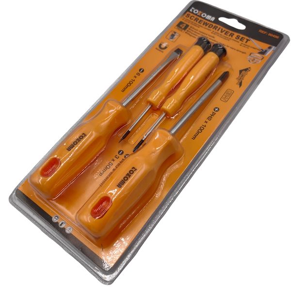 Tokoma 4-Piece Screwdriver Set