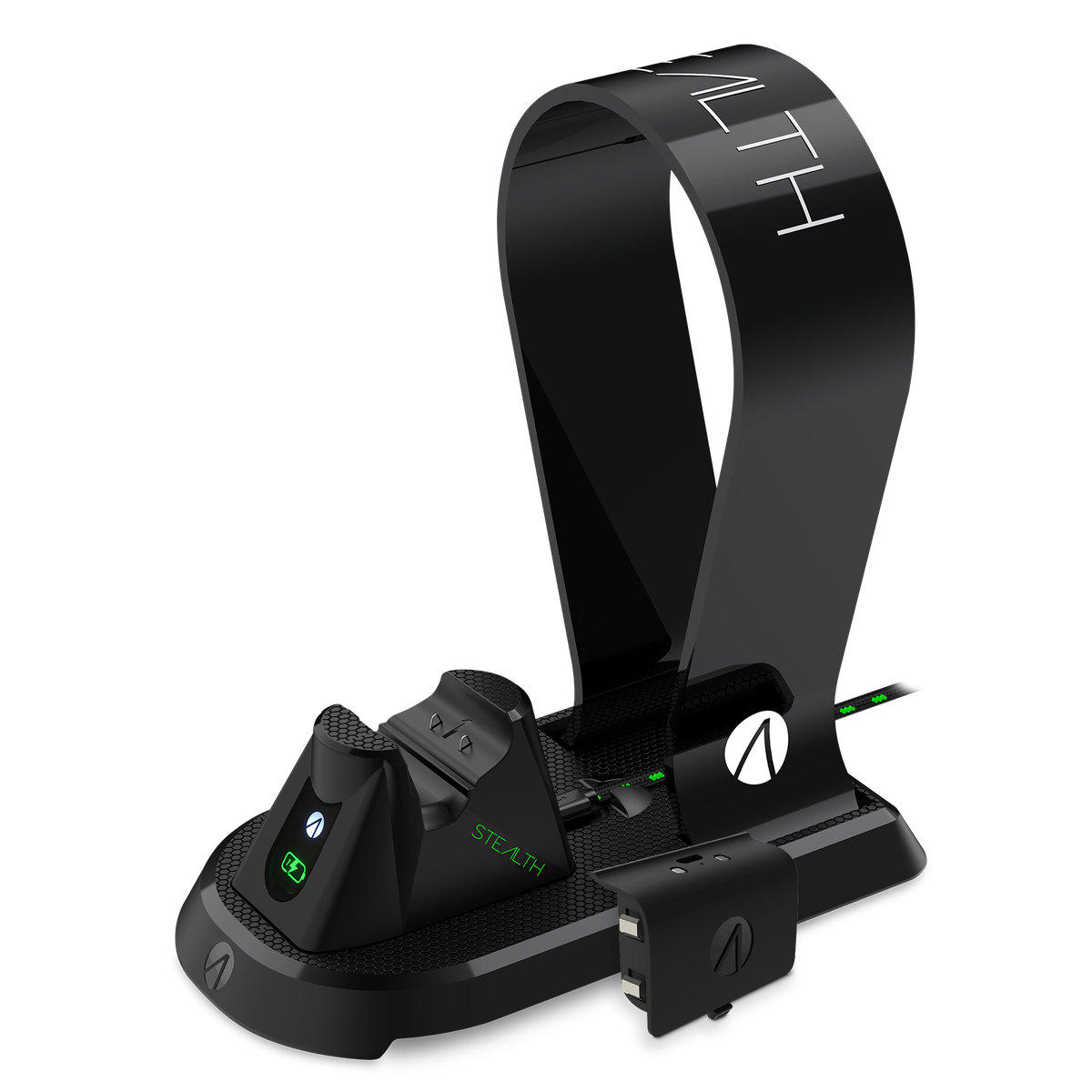 STEALTH Xbox One Docking Station with Headset Stand Black Buy