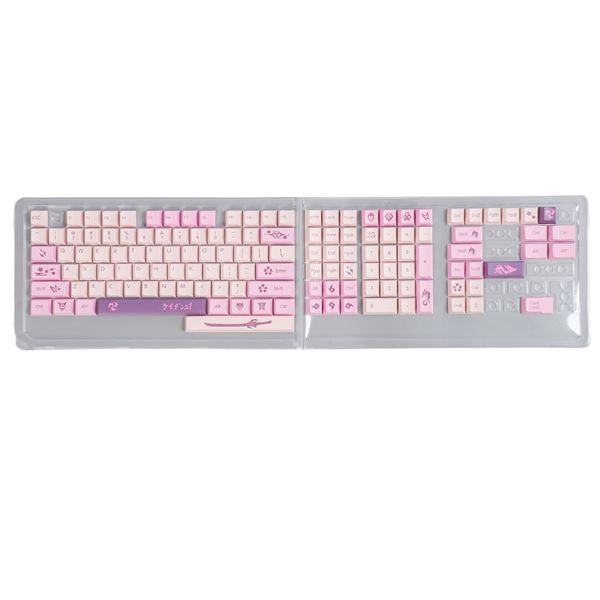 134 PBT Keycaps Dye Sublimation, Universal DIY