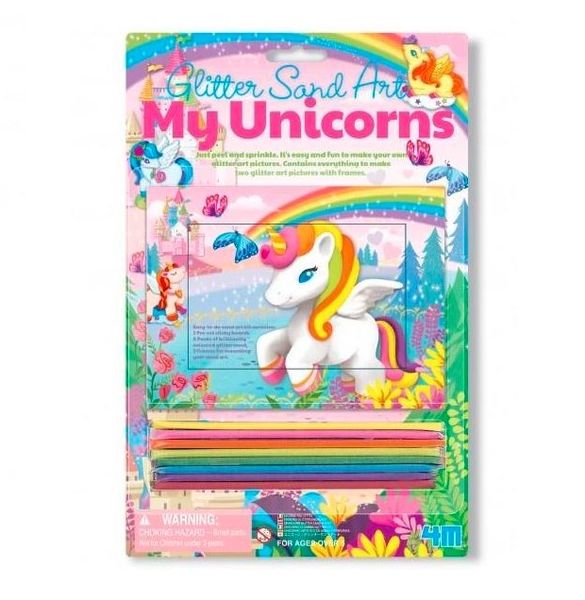4M Unicorn Glitter Sand Art