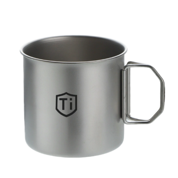 Titanium Foldable Cup: Antibacterial, Thickened, Outdoor Coffee Mug
