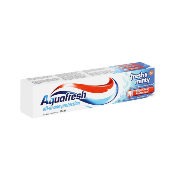 Aquafresh Fresh and Minty (12 tubes x 100ml)
