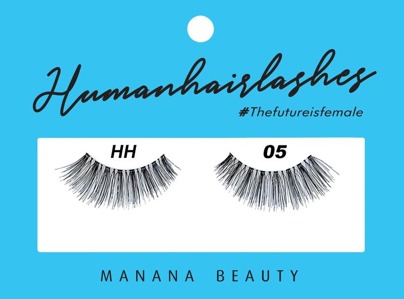 Manana Human Hair Eyelashes - Niara