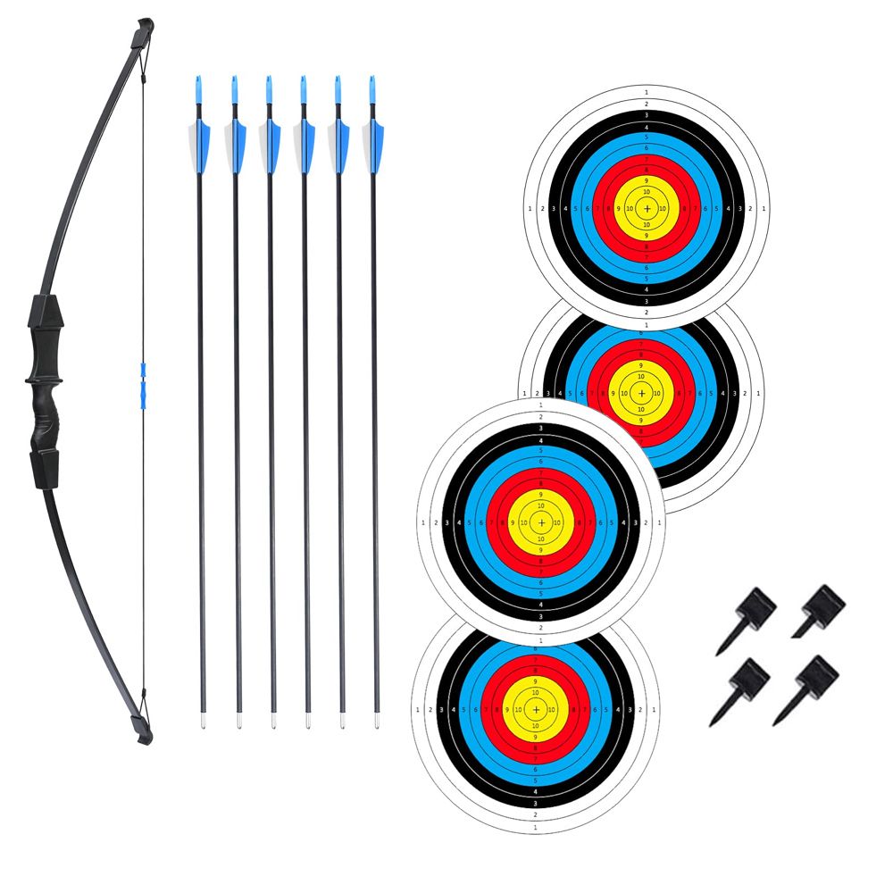 Sport Archery Bow and Arrow Set Recurve Bow Suitable for Beginners ...