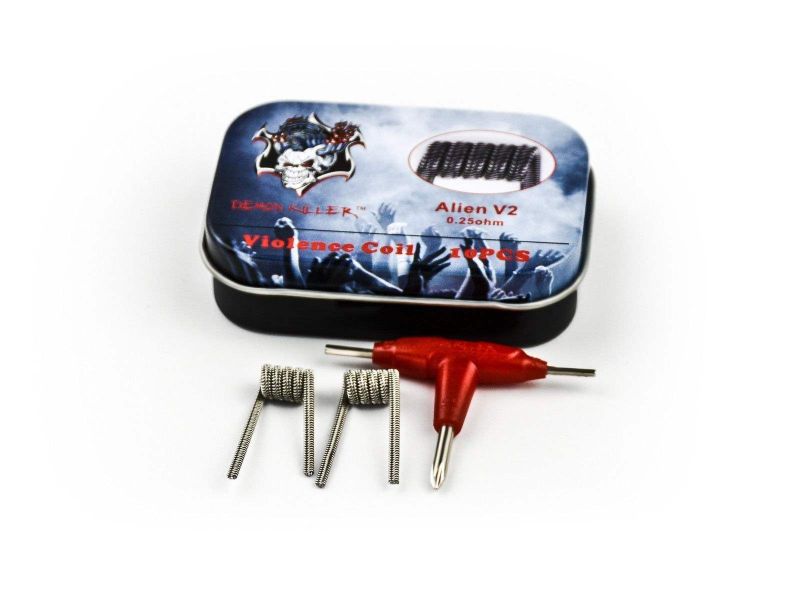 Demon Killer Alien V2 10 Piece Coils 0.25Ohm