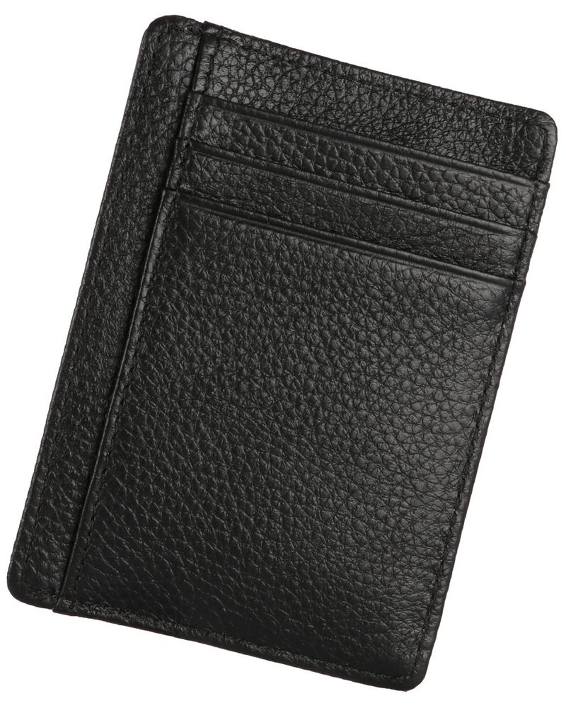 Skone Leather Minimalist Credit Card Wallet-RFID Blocking | Buy Online ...