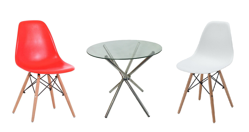 Christmas Themed 3 Piece Table and Chair Set