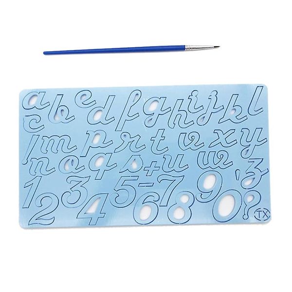 Acrylic Letter Alphabet Mold Diy Cake Stamp