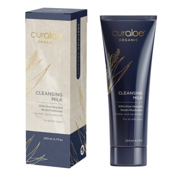 Curaloe Organic Cleansing Milk 200ml