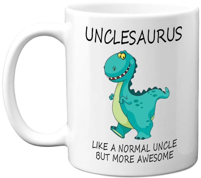 Unclesaurus Birthday Christmas Father's Day Gift 11Oz Coffee Mug
