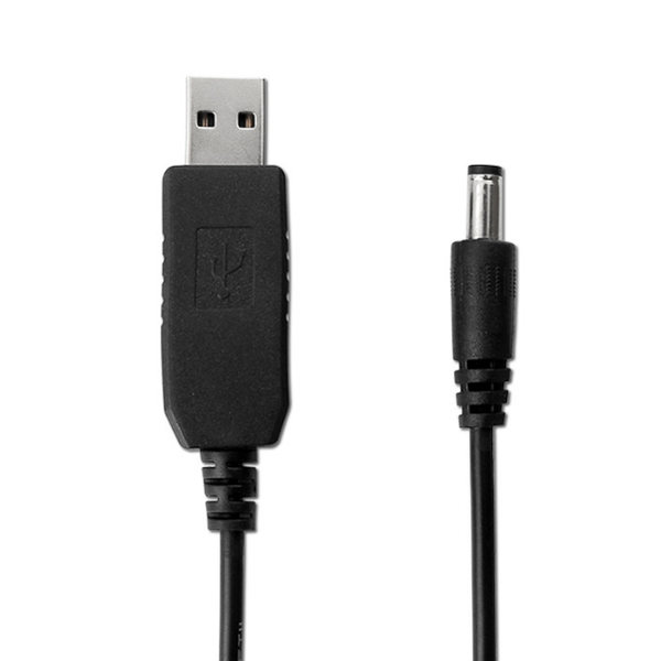 USB-A To 12V 5.5MM Power Cable
