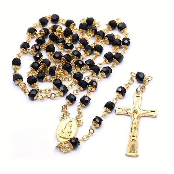 Elegant Holy Rosary Prayer Beads