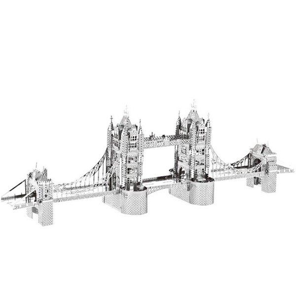 3D Metal Model Tower Bridge with tools