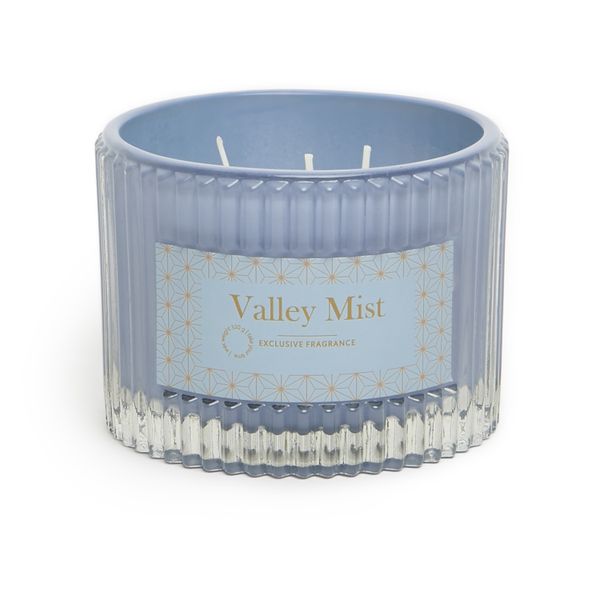 George &amp; Mason - Valley Mist Scented Candle in Glass Holder