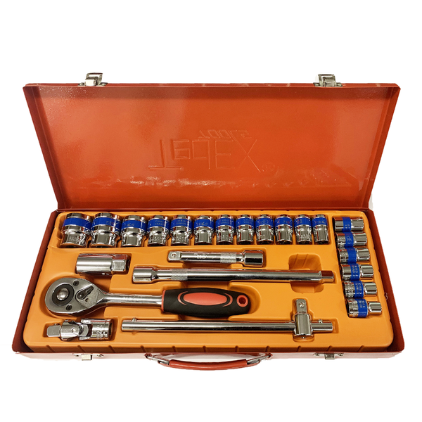 Quality Socket Set 24pc 1/2" S.D