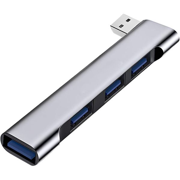 4-Port USB 3.0 Hub Type-C Splitter 5Gbps for Laptop PC Computer Accessories