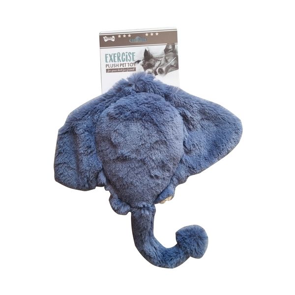 NatureOne Manta Ray Exercise Plush Pet Toy