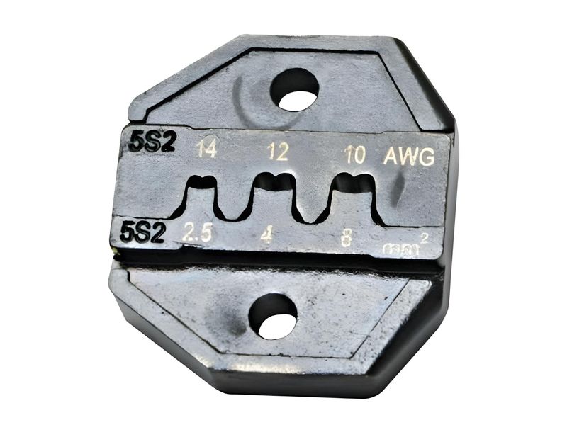 PRK CP-5S2D Replacement Die Set for MC4 Solar Connectors (AWG 14/12/10)