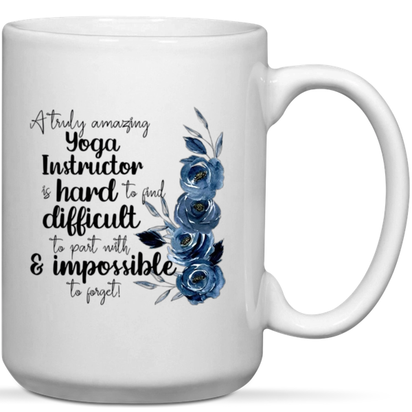 A Truly Amazing Yoga Instructor Gift Mug