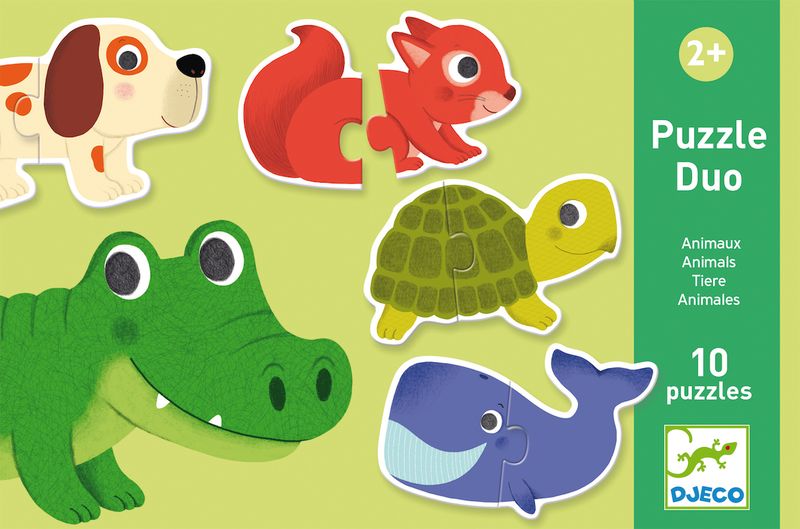 Djeco Duo Puzzle - Animals