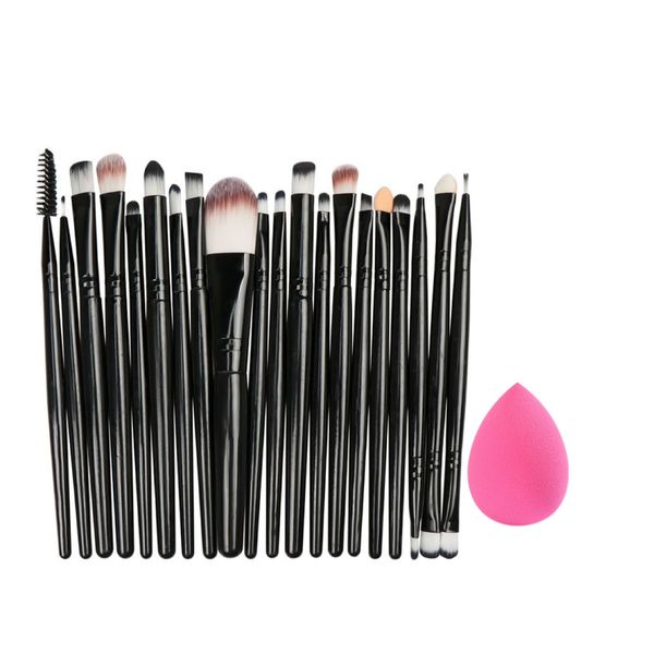 20 Piece Makeup Brushes Set Professional Makeup Brushes Kit + Makeup Egg