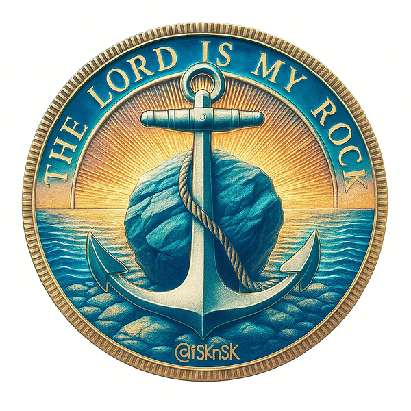 Lord is my Rock Coin