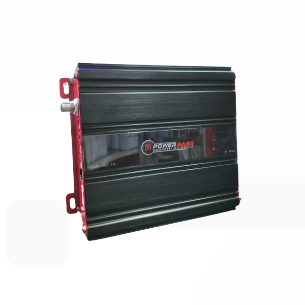 Powerbass SIGMA-1500.1M 18000W Full Range Class D Amp &amp; OMS 500W TWEETERS