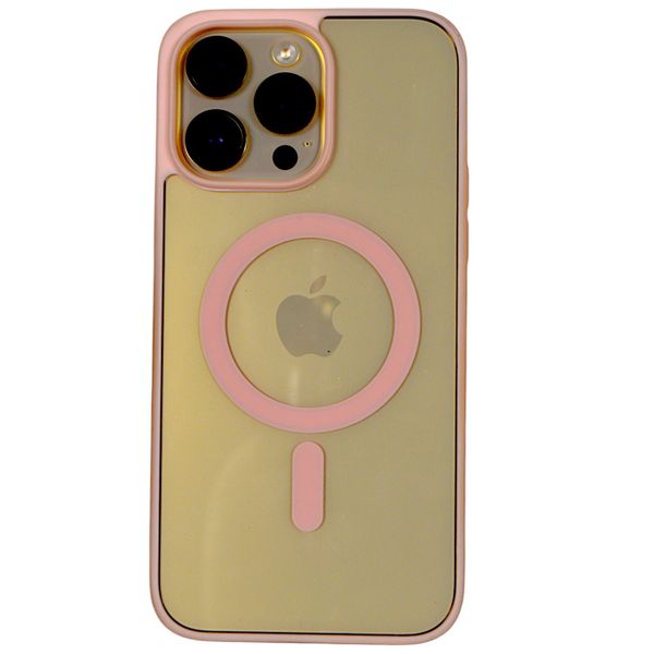 Solid Phone Case WTH Magsafe Compatible with Iphone 15 Pro Max - Pink