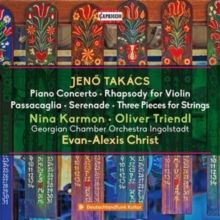 Jenó Takács: Piano Concerto/Rhapsody for Violin/Passacaglia/... (CD / Album)