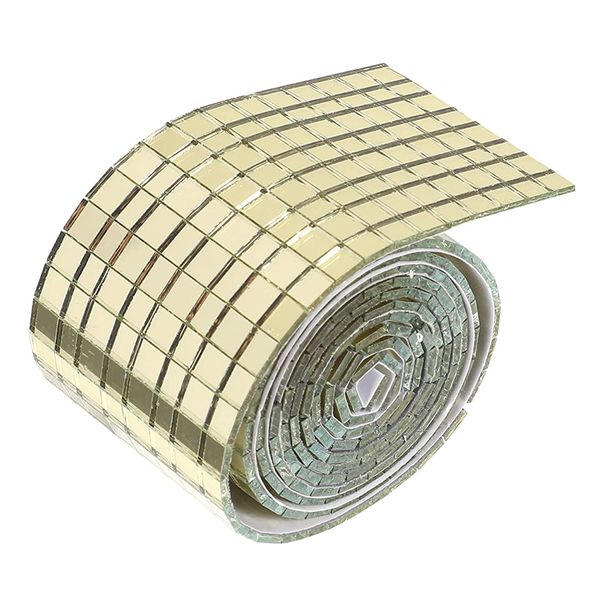 Craft DIY Reflective Disco Mosaic Tile Sticker Roll - 1m