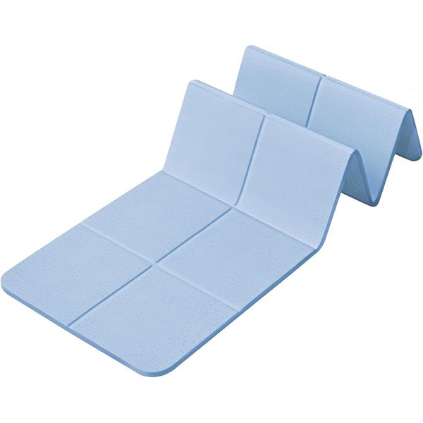 Travel Yoga Mat: Foldable Non-slip Pilates Mat for Workout &amp; Fitness