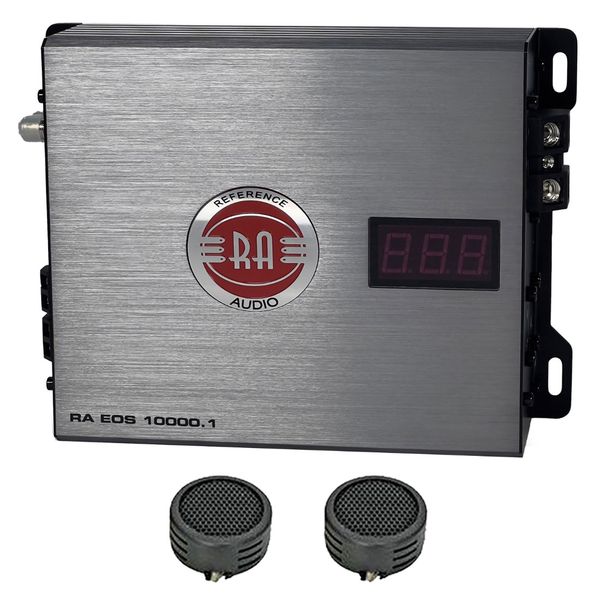 Reference Audio EOS 10000.1 Mono-Block Class-D Amplifier &amp; Evo Tweeters