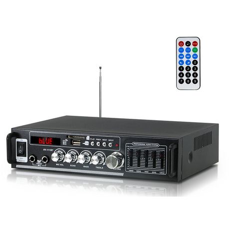 Home Amplifier with Equalizer, 5-Band EQ Audio Amplifier, RMS 60Wx2 Image