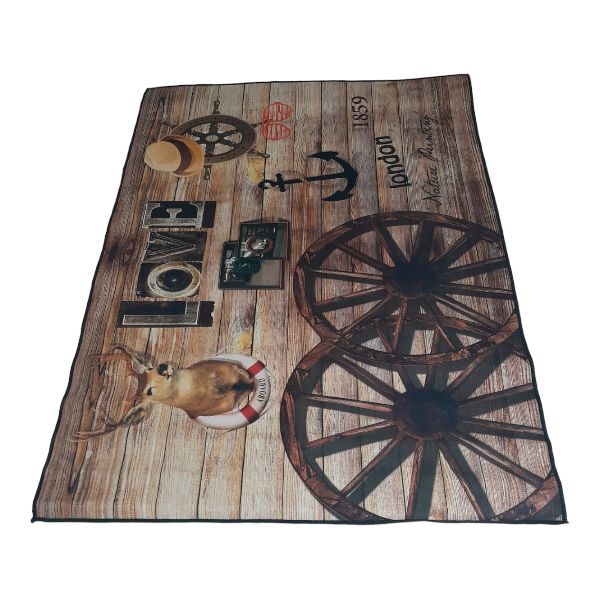SMTE - 120cm by 160cm - Modern 3D Geometric Design Rug -FF101