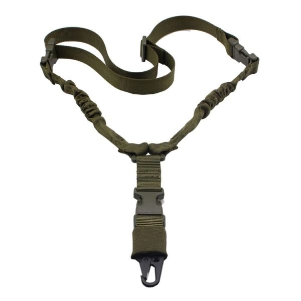 Optic Single Hunting Shooting Adjustable Nylon Webbing Gun Sling-Green