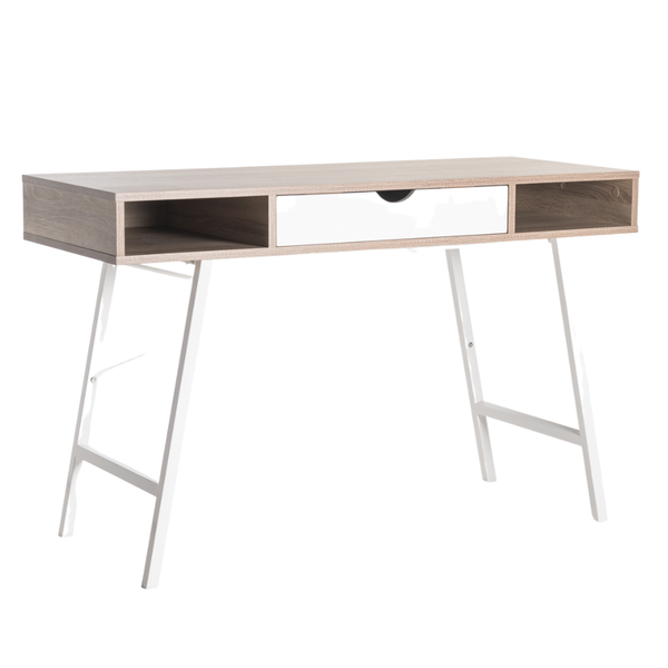Luca Desk Oak-White