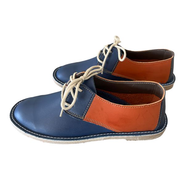 Two-Tone Vellies Shoes